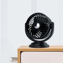 5V ventilátor do auta tichá ventilácia USB el