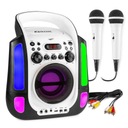 KARAOKE SET LED CD+G/2 MIC 2/ FARBY/ NA VÝBER