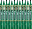 PENTEL N850 okrúhly permanentný popisovač GREEN x12