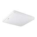 Struhm stropné štvorcové svietidlo 33 x 33 cm biela LED D MVS 28W so senzorom