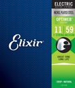 Struny na elektrickú gitaru Elixir OPTIWEB 11-59 7-stranový