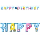 BANNER GIRLAND HAPPY BIRTHDAY BLUES CLUE 180x15cm GODAN