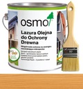 Osmo 702 2,5L Azúrový ochranný olej na SMREKOVINOVÉ drevo