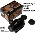 COLIMATOR 1X40 R/G LASEROVÝ POSKYTOVAČ LASEROVÝ ZMIER