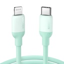 UZELENÝ KÁBEL USB-C NA BLESK RÝCHLY 1M