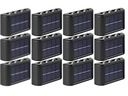 12x Kinkiet Solarny Lampka LED na Słońce +Czujnik