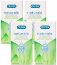 Durex Naturals vlhčené tenké prírodné kondómy 40 ks.