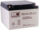 BATÉRIA AGM VRLA MW POWER MWL 28AH 12V MWL28-12B MWL28 RIADIACA JEDNOTKA