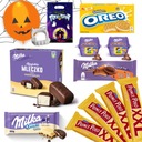 Sada halloweenskych sladkostí, mix Milka, Oreo a Prince Polo + zadarmo