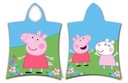 PEPPA PIG PONCHO PLÁŽOVÝ OTERÁK S KAPUCOU