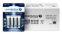 everActive pro R6 LR6 AA alkalické batérie v blistri, sada 48 ks.