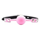 Rôzne Ball Gag + Block (rosa) Gag