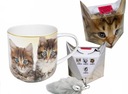 Porcelánový hrnček KITTENS TWIN darček 500ml