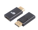 Displayport M - HDMI F adaptér čierny