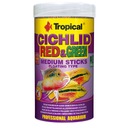 Cichlid Red&Green Medium Sticks Krmivo pre stredné cichlidy 250 ml