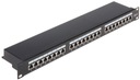 Patch panel RJ-45 PP-24/RJ6-C/FTP-S