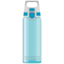 Turistická fľaša na vodu Sigg Total Color s rukoväťou 600 ml - Aqua