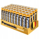 40x VÝKONNÁ BATÉRIA PANASONIC ALKALINE LR03 AAA 1,5V