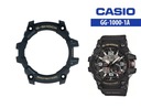 Rám CASIO GG-1000 ORIGINÁL gumený ČIERNY kryt puzdra