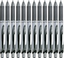 ENERGEL Pentel BL77-A čierne guľôčkové pero x12