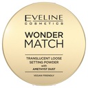 EVELINE Wonder Match púder s ametystovým prachom