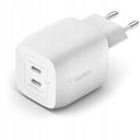 Belkin GaN 45W 2x USB-C PD PPS nástenná nabíjačka