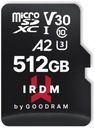 GOODRAM micro SDXC IRDM 512GB V30 A2 U3 + adaptér