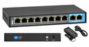 BCS-B-SP0802 PoE switch pre 8 IP kamier