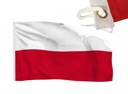 Poľská vlajka 150x90 cm Poľské vlajky + 2 karabíny