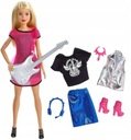 BÁBIKA BARBIE ROCK STAR S GITAROU GDJ34