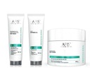 APIS Regeneračné a hydratačné krémy na nohy 100 ml + peeling 300 ml 3v1