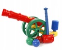 Odpaľovač GUN HAMMER 6 BALLS PLAY SET