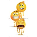 EMOJI bavlnený UTERÁK 70x140 cm EMOJI