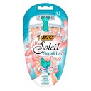 BIC SHAVING RAZOR MISS SOLEIL 3 CITLIVÉ AQUA FARBY 1 BALENIE - 3 KS