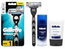 GILLETTE MACH3 holiaci strojček + KOMFORTNÝ GÉL + LOTION 75 ml