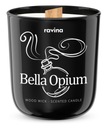 Sójová sviečka s vôňou parfému BLACK OPIUM v skle