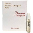 Maison Francis Kurkdjian Baccarat Rouge 540 Eau De Parfum 2 ml Vzorka parfumu