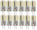 LED ŽIAROVKA G4 5W 12V silikónová 48led SET 12ks