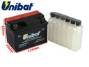 BATÉRIA UNIBAT CBTX4LBS P 3Ah YTX4LBS