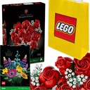 KYTICA RÚŽÍ LEGO 10328 Darček na Valentína PRE JEJ IKONY RUŽÍ + TAŠKA + 10313