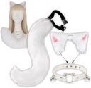 LÍŠKA VLK Mačka KOSTÝM CHLUPŠIA THERIAN UCHS CHOKER COSPLAY SET FURRY