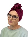 Turban Luba wr-bordové módne turbany Eva Design