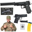 GLOCK ASG METAL BB PISTOL 800 BULLS ZADARMO