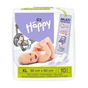 BELLA BABY HAPPY PREBAĽOVACIA PODLOŽKA XL 10 KS