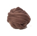 Vlna česaná MERINO 22-24mic MOCCA 500g