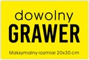 Gravírovaný tanier GRAWER s ľubovoľným textom