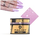 Makear Gel&Go Glitter Lila Rose Stavebný gél