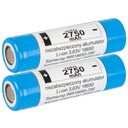 2X SAMSUNG lítium-iónová batéria 2750mAh 3,6V 18650