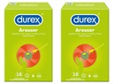 DUREX AROUSER REBROVANÉ KONDÓMY 36 KS