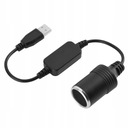 Konvertor 5V2A USB na 12V autozapaľovač